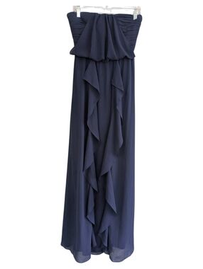 BHLDN | Dresses | Nwt Anthropologie Bhldn Miley Strapless Dropwaist  Highshine Satin Maxi Dress | Poshmark